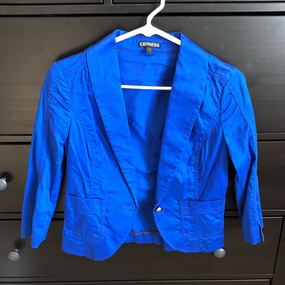 Blue blazer
